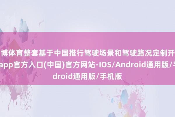 世博体育整套基于中国推行驾驶场景和驾驶路况定制开拓-世博app官方入口(中国)官方网站-IOS/Android通用版/手机版