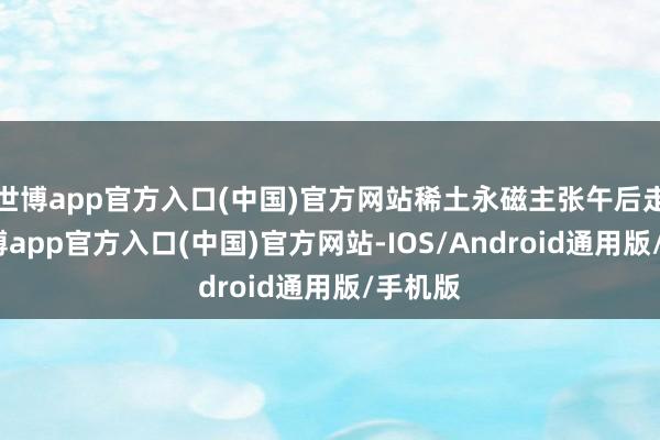 世博app官方入口(中国)官方网站稀土永磁主张午后走强-世博app官方入口(中国)官方网站-IOS/Android通用版/手机版